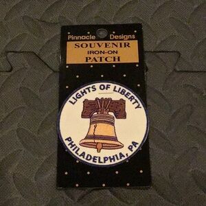 Souvenir iron on patch